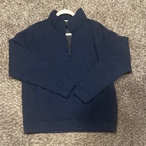 VRST Men's Navy Blue 1/4 Zip pullover